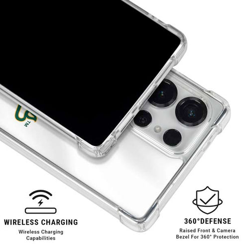 MLB Oakland Athletics Home Jersey Galaxy S25 Ultra Clear Case